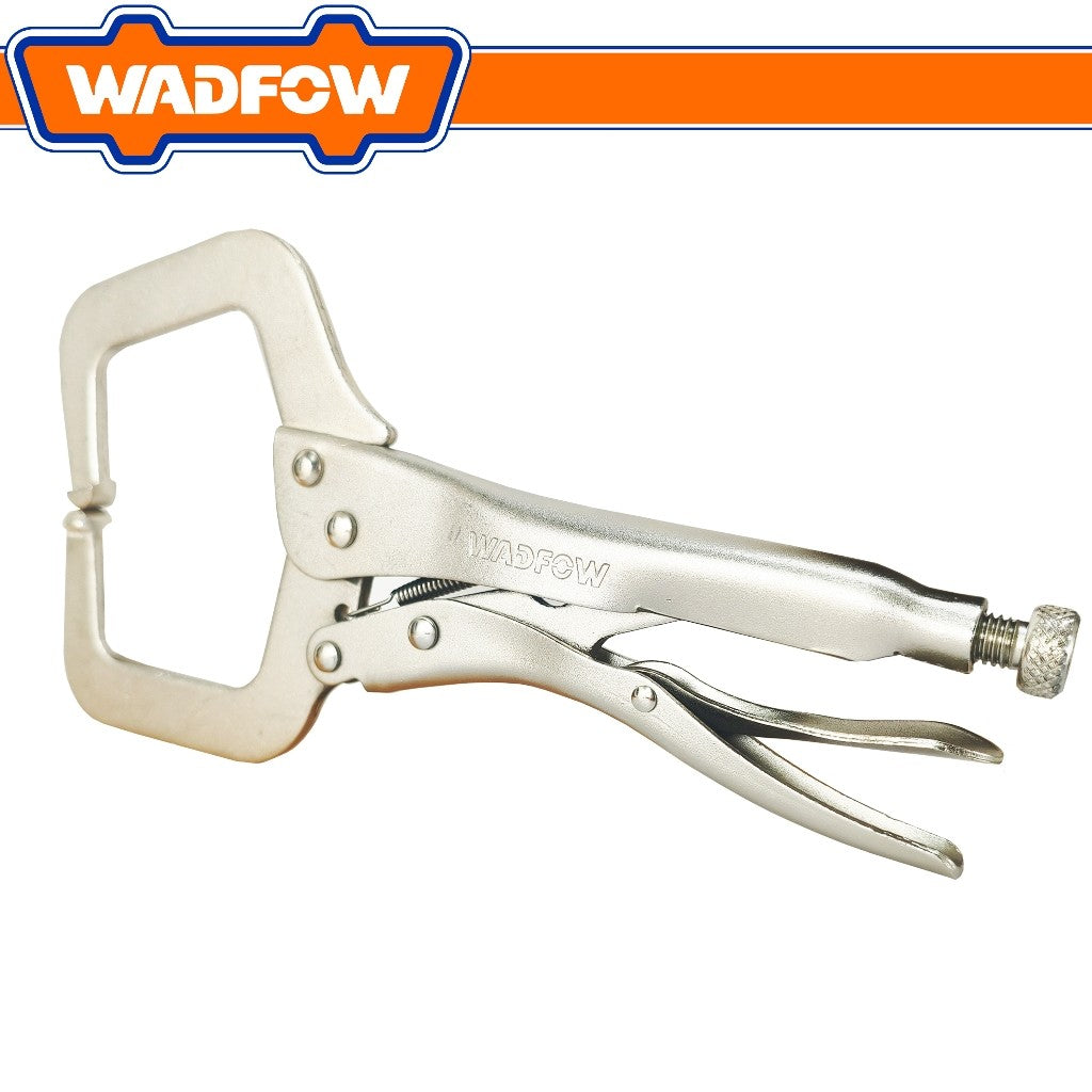 Wadfow C-Clamp Locking Plier 11 Inches WLP4202 (WHT)