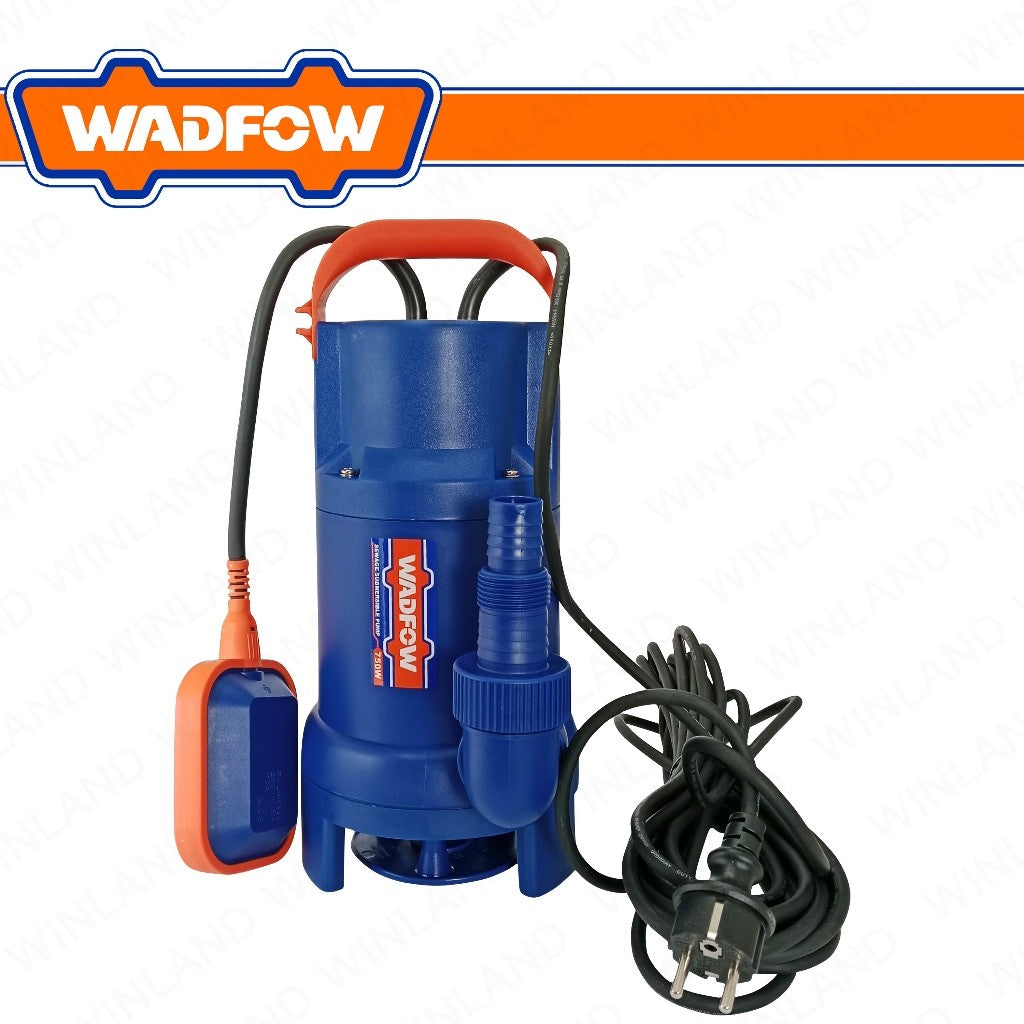 Wadfow 750W(1.0HP) Single Phase Submersible Sewage Water Pump For Dirty Water WWPFW03-5 (WPT)