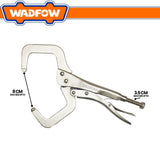 Wadfow C-Clamp Locking Plier 11 Inches WLP4202 (WHT)