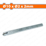 Wadfow Tungsten Carbide Material Tile Cutter Blade 10 x 2 x 2mm WCJ4503 (WHT)